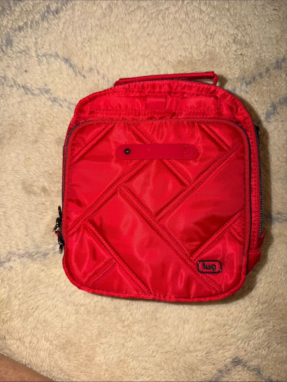 lug Poppy Red Skeeter Crossbody